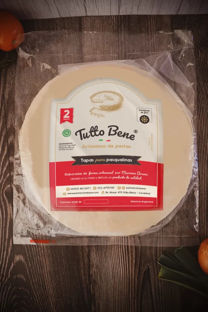 Pascualina Casera artesanales — Pastas Tutto Bene Villa María