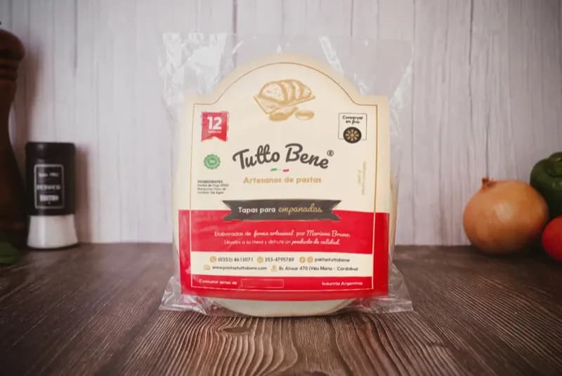 Tapas de Empanadas artesanales — Pastas Tutto Bene Villa María